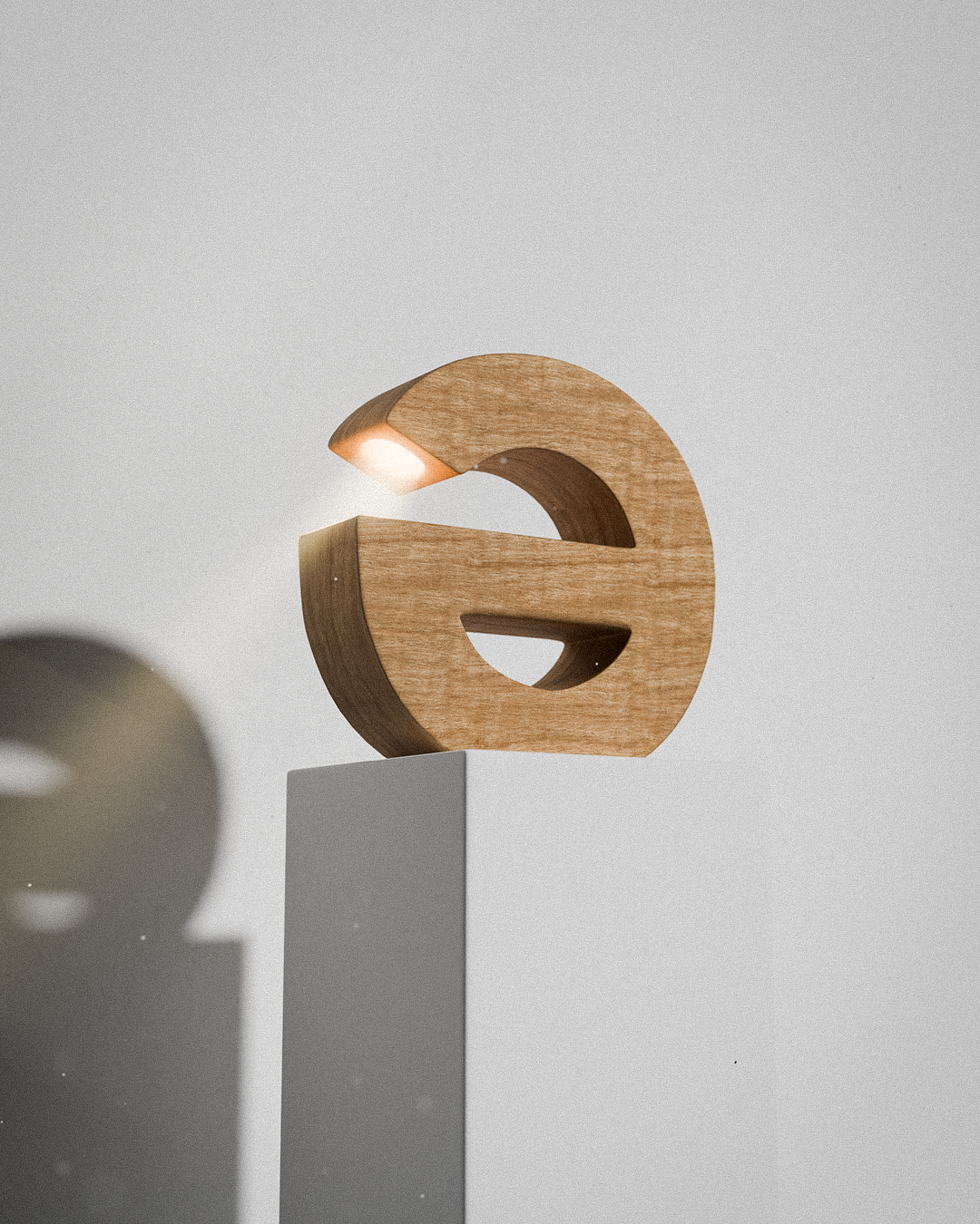 Palet logo lamp
